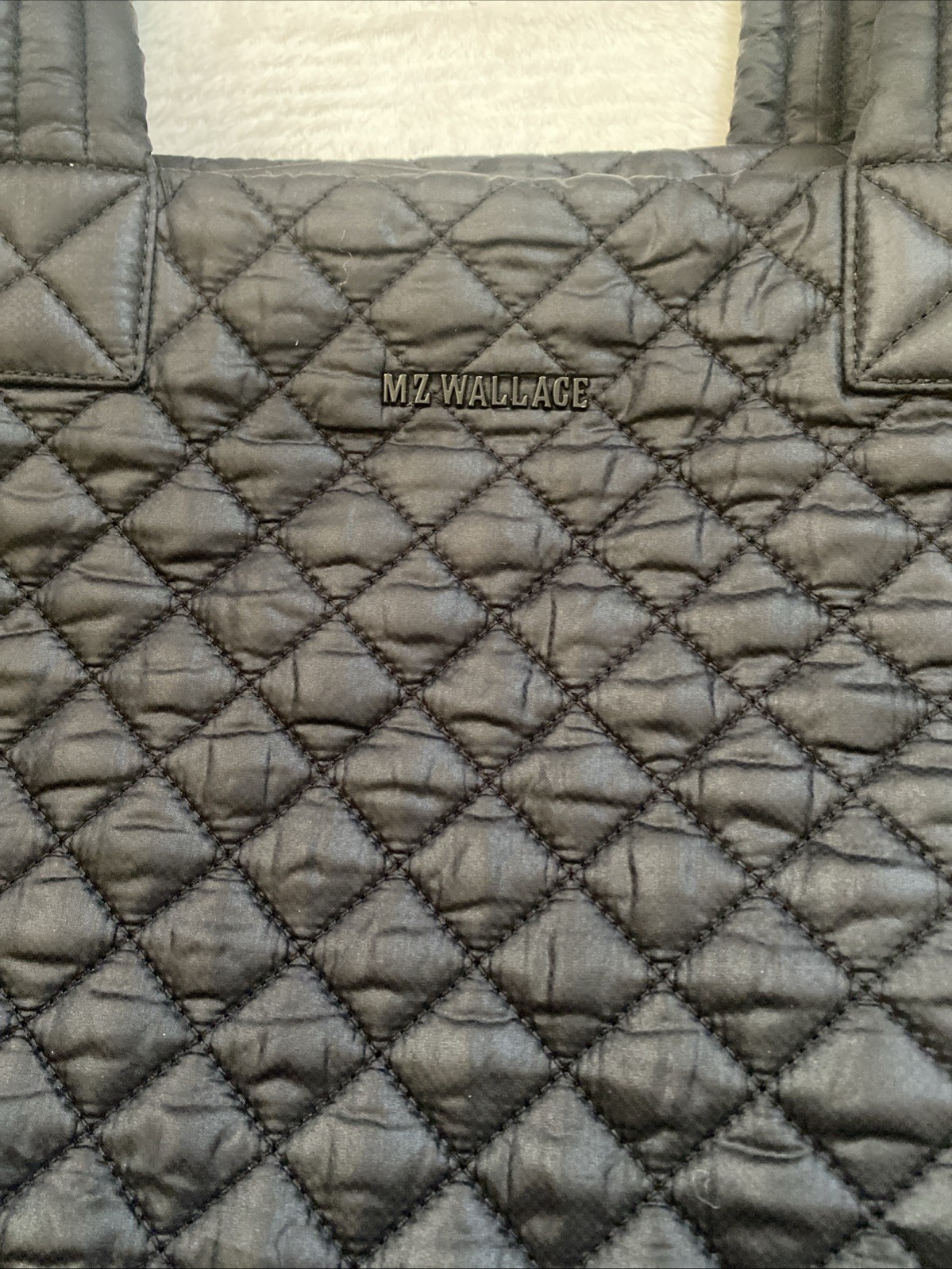 MZ Wallace Medium Metro Black Tote With Insert EUC
