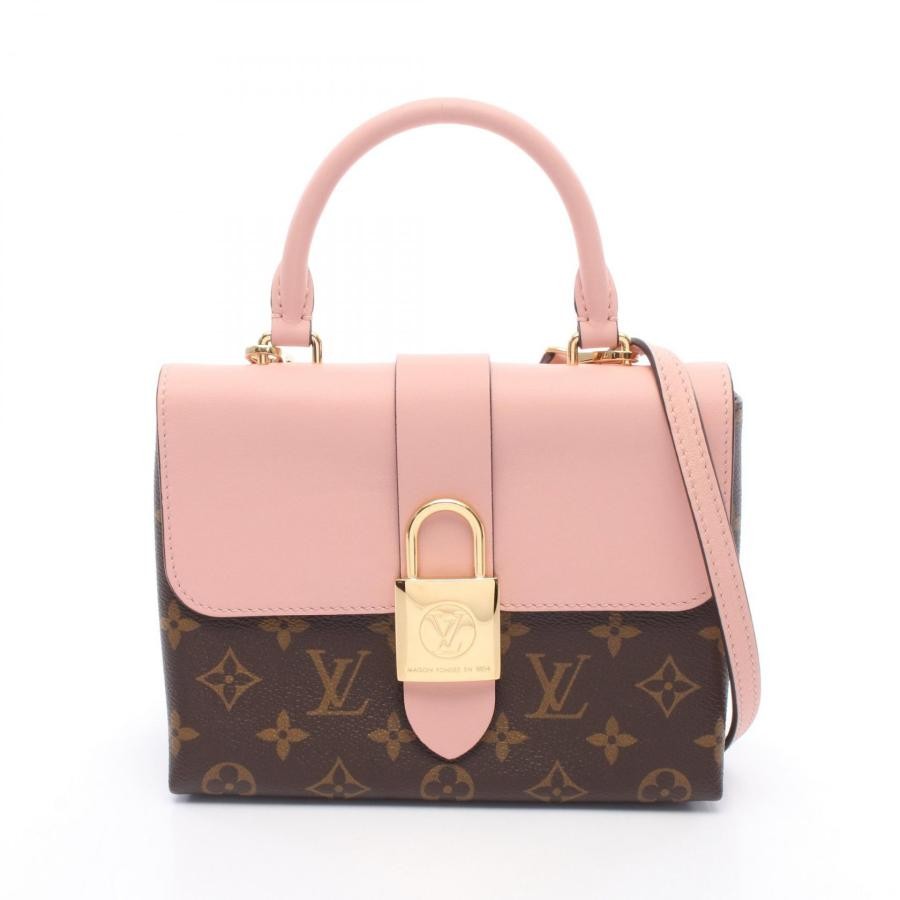 LOUIS VUITTON Bag: Rocky BB M44080 Rose Poudre Brown W20H16D7.5cm w/strap;