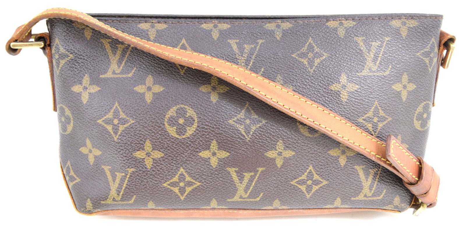 Auth Louis Vuitton Trotteur Crossbody Bag Monogram Canvas M51240 LV 49309