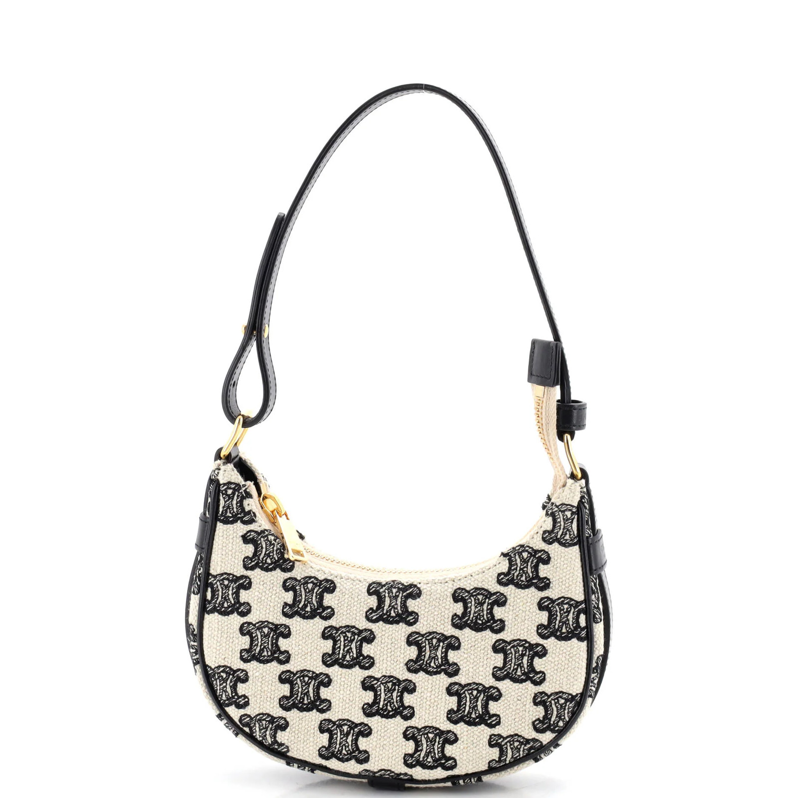 Celine Ava Bag Triomphe Canvas Mini