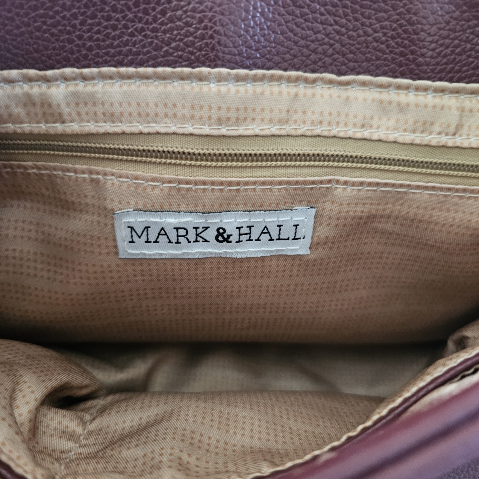 Mark & Hall Womens Saddle Crossbody Bag Black Textured Snap Button Tassel New