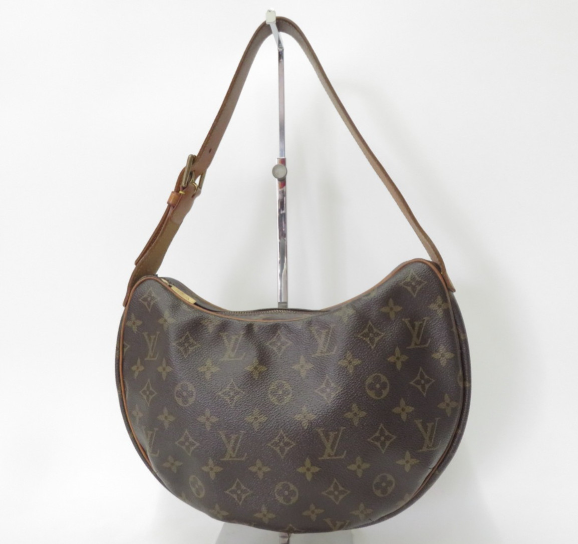 Authentic Louis Vuitton Monogram Croissant MM Shoulder Bag F#51435