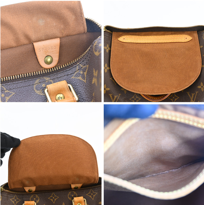 LOUIS VUITTON Monogram Speedy 25 M41528 Hand Bag Canvas P4944GA802