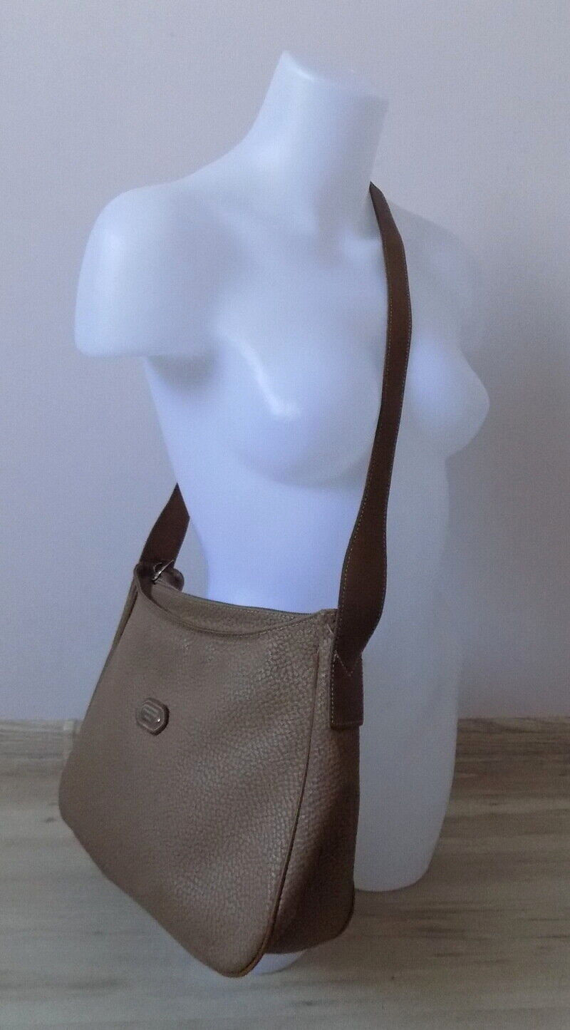 PAQUETAGE Paris Vintage Brow Genuine Leather Shoulder Bag France