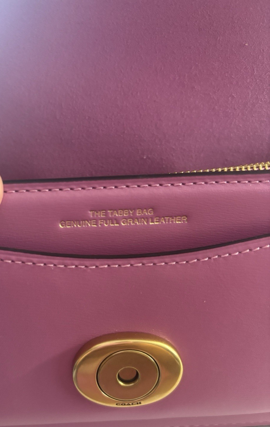 Coach – Tabby 20 Shoulder Bag w/ Crossbody Strap – Fuchsia