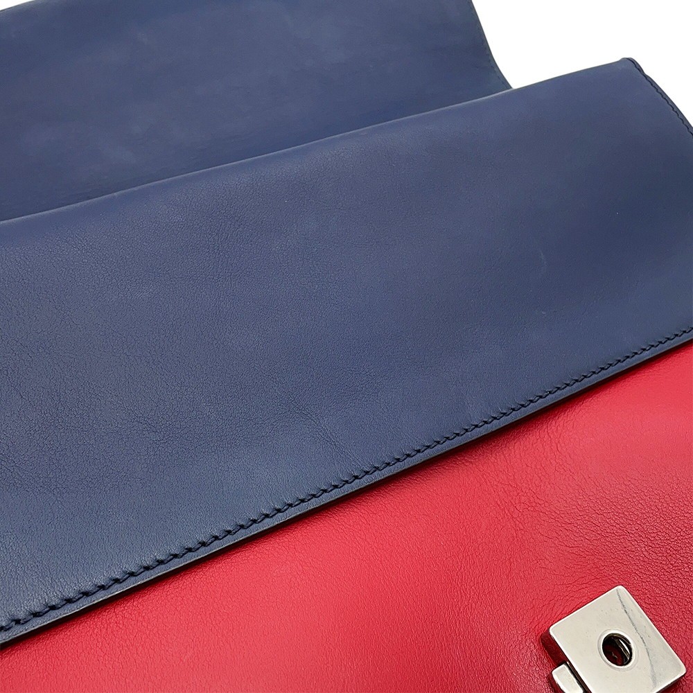 GUCCI Dionysus ChainShoulder Bag Leather White/Blue/Red 403348