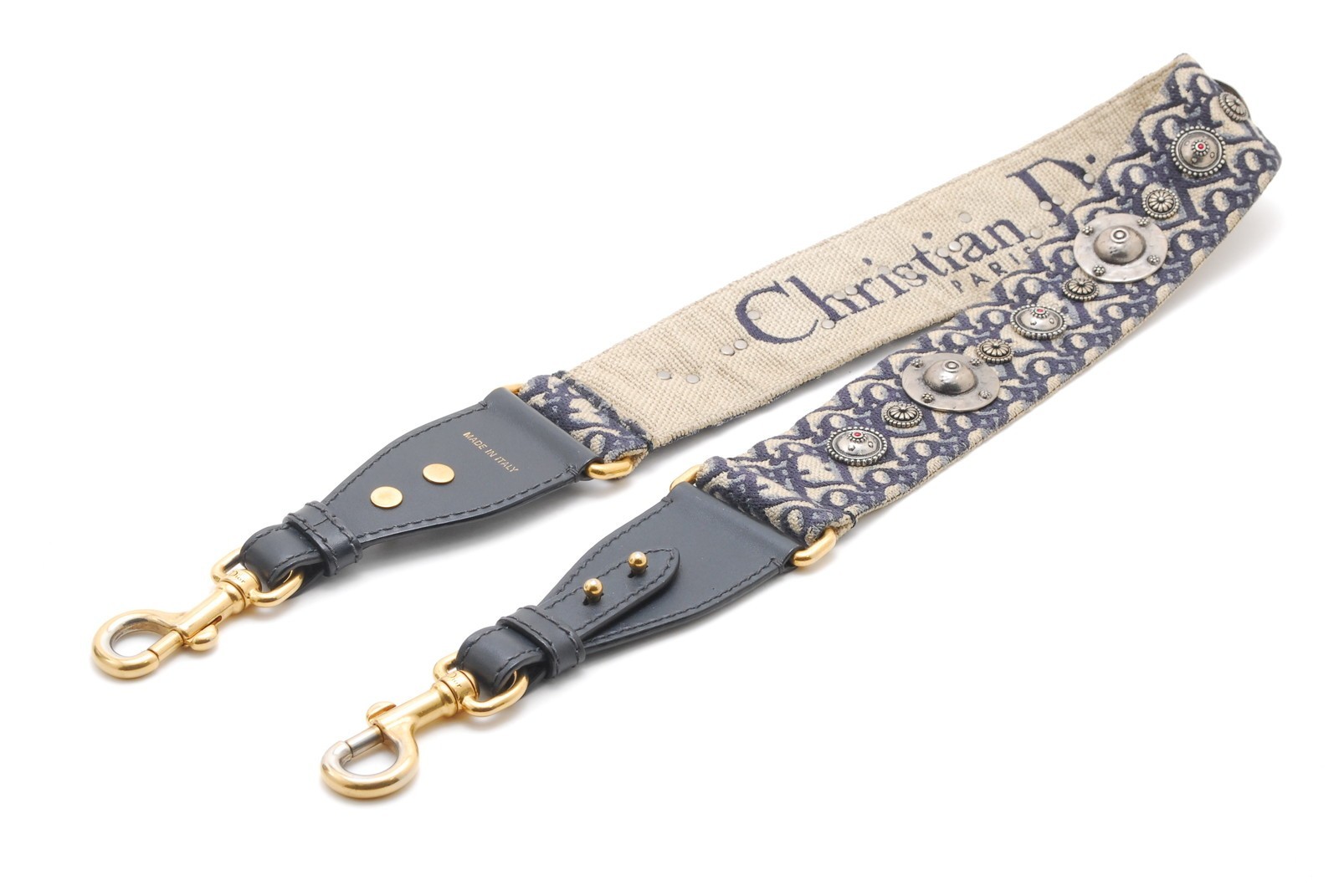 Christian Dior Shoulder Strap to Bag Canvas