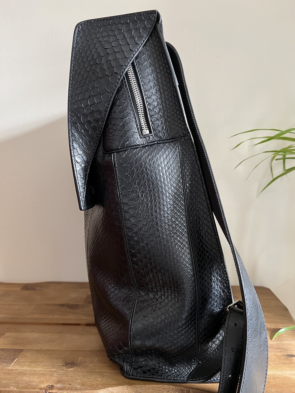 Balenciaga – Phileas Backpack – Python – Men – Women – Unisex