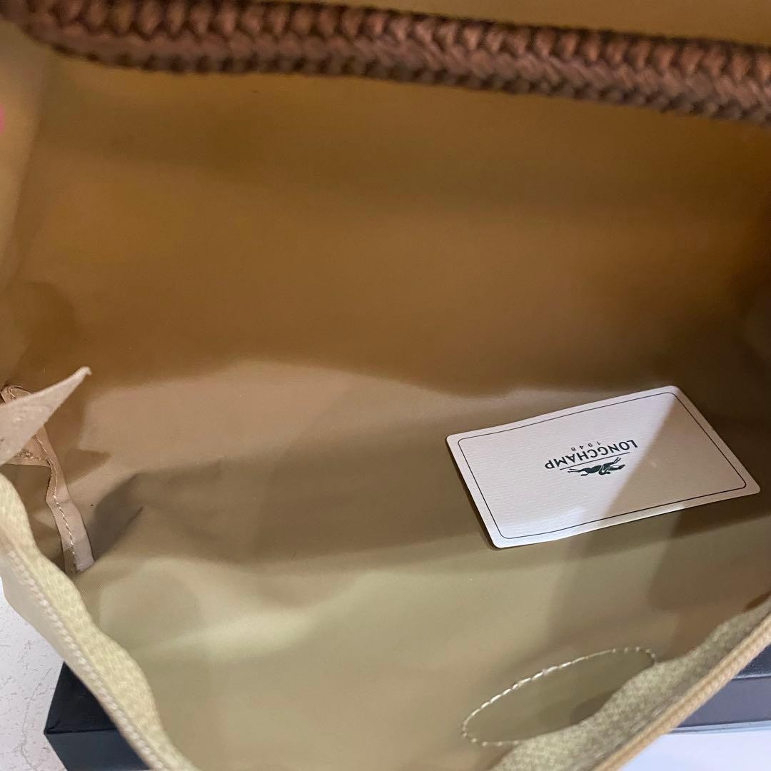 sh3888 LONGCHAMP Longchamp Handbag Beige