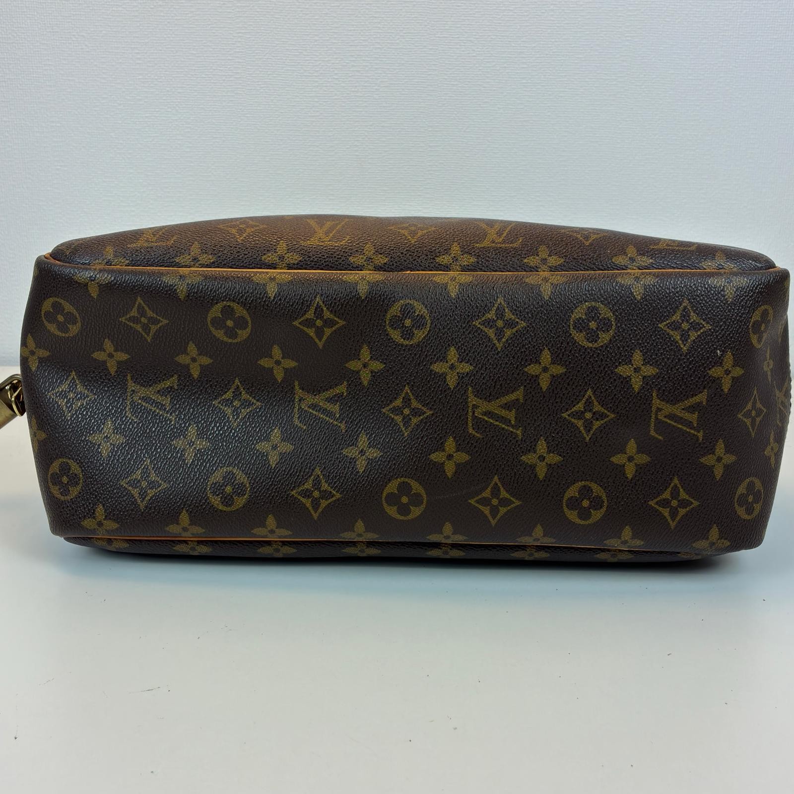 LOUIS VUITTON Deauville Handbag M47270 Monogram canvas Brown