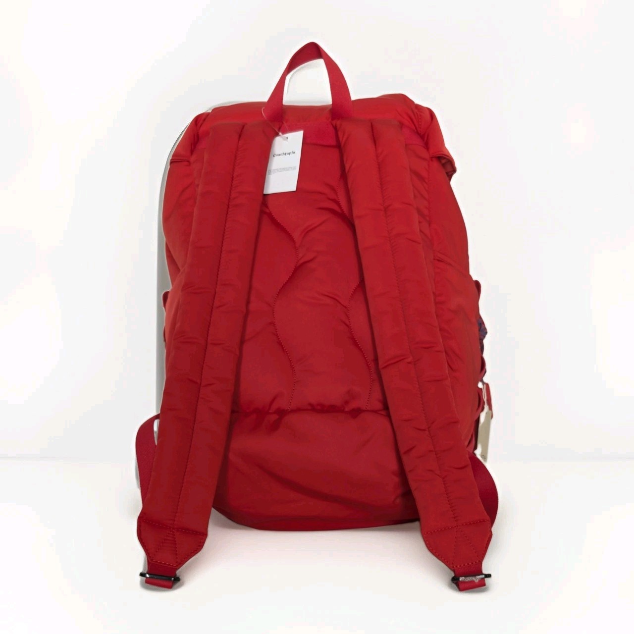 Coach Coachtopia Loop Backpack Red – “All I Want Is To Be Loved” Recycled rPET