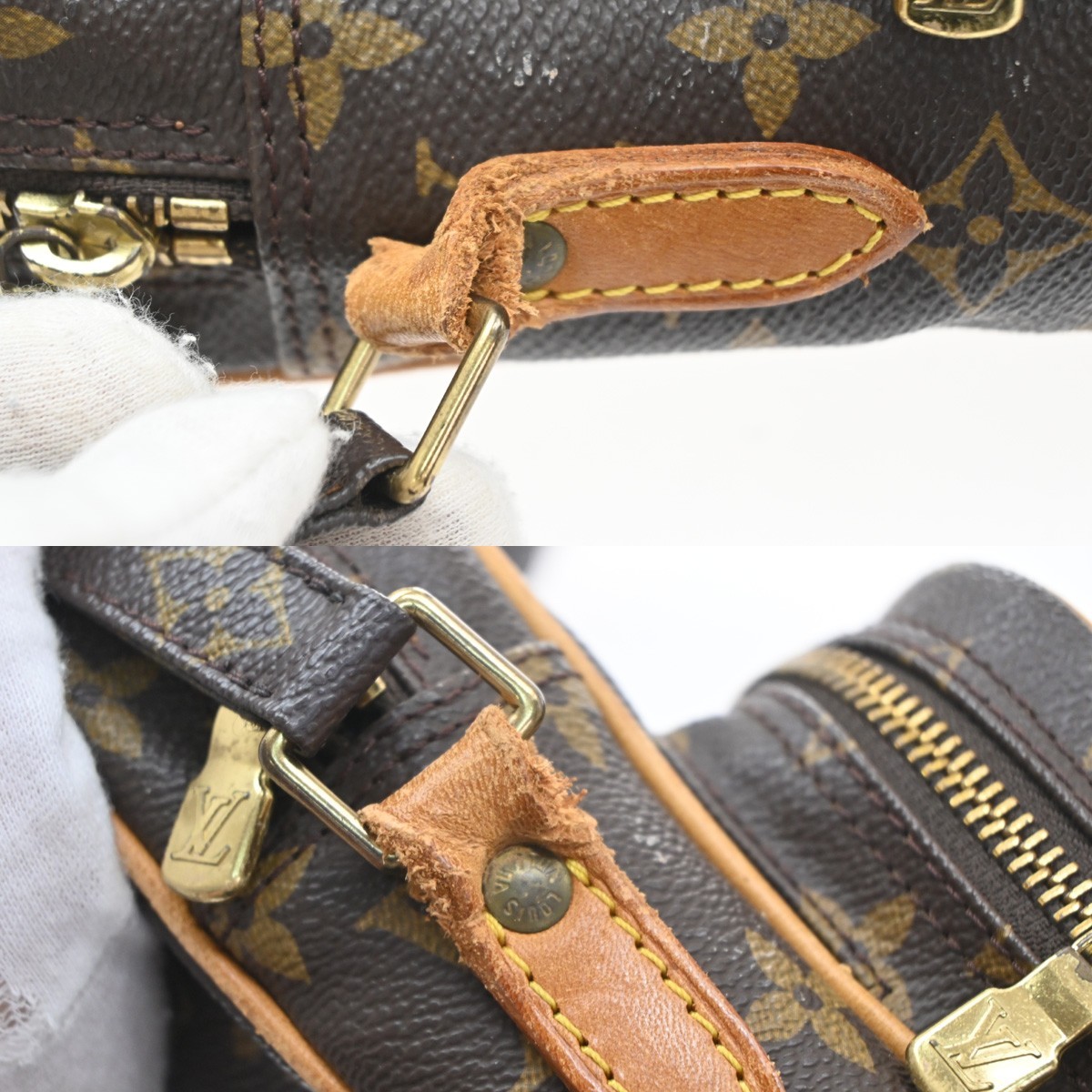 LOUIS VUITTON Amazon Crossbody Shoulder Bag Monogram Leather BN M45236 32SA245