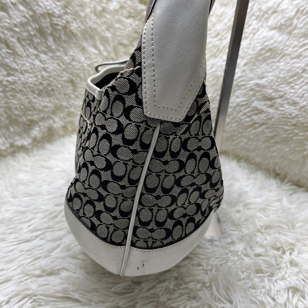 COACH Coach One Shoulder Bag Mini Signature Hobo 10772 8a