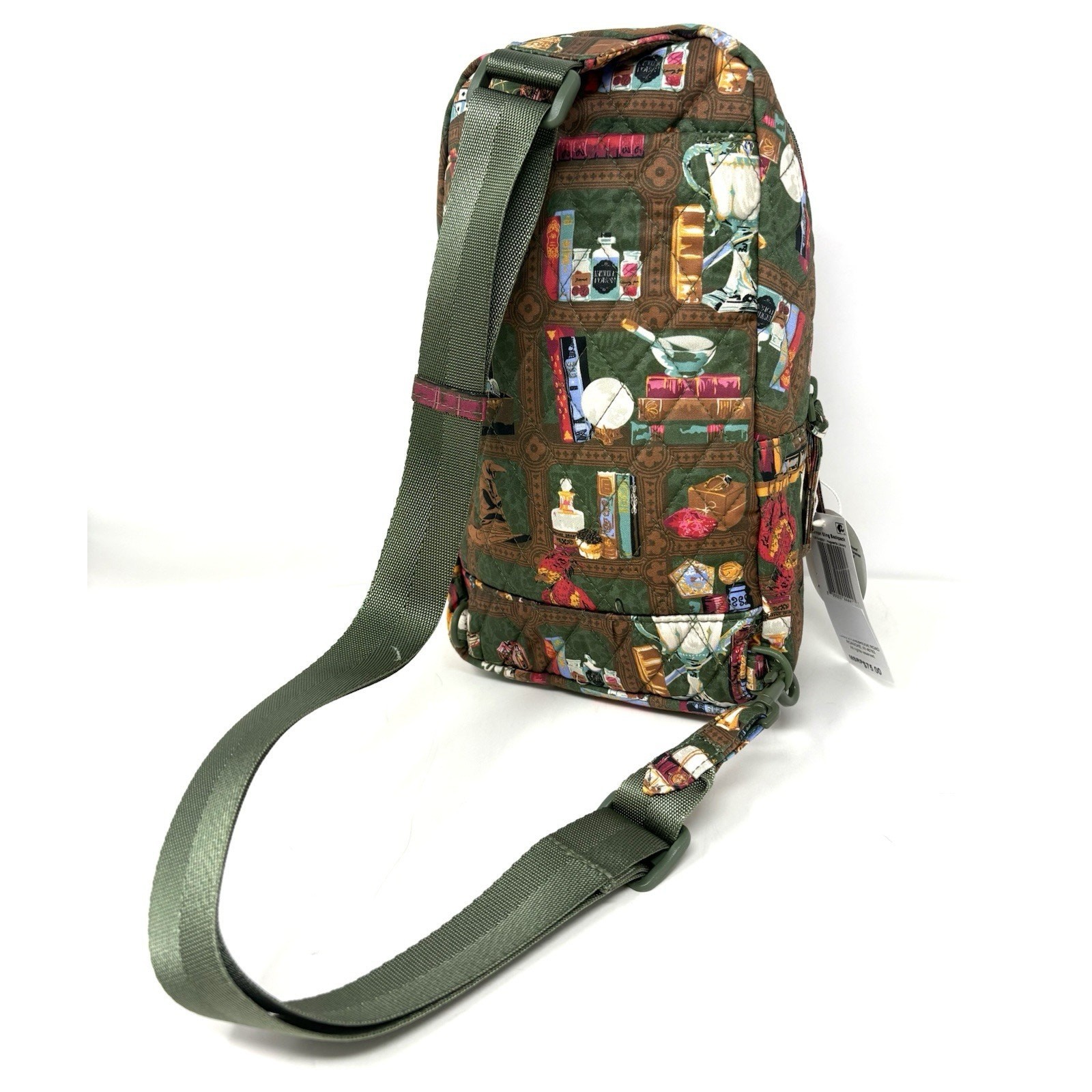 Vera Bradley Harry Potter Hogwarts Library Lorman Sling Backpack New EXACT 2025