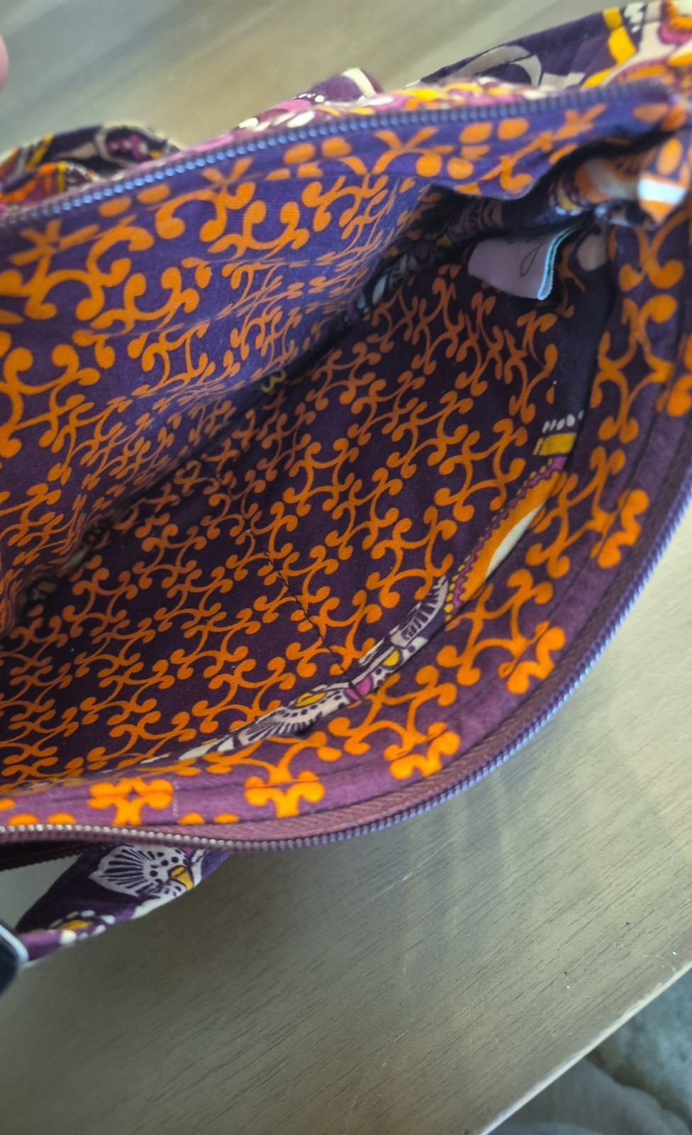 Vera Bradley SAFARI SUNSET Lizzy Small Crossbody Purse