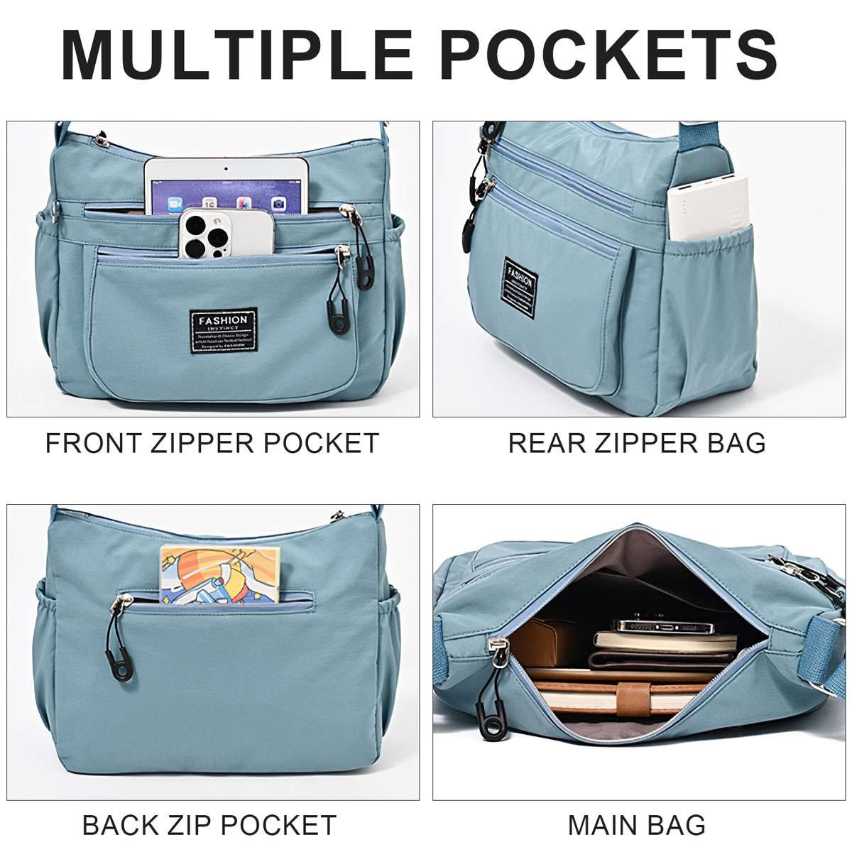 Womens Shoulder Bag Cross Body Waterproof Messenger Handbag Bag Purse Wallet new