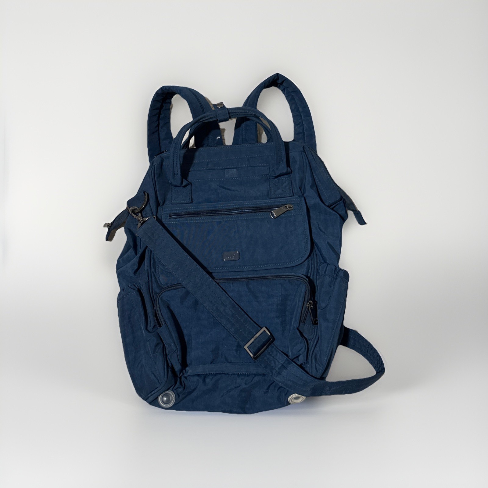 Lug Via 3 in 1 Convertible Backpack Crossbody Travel Tote Nylon