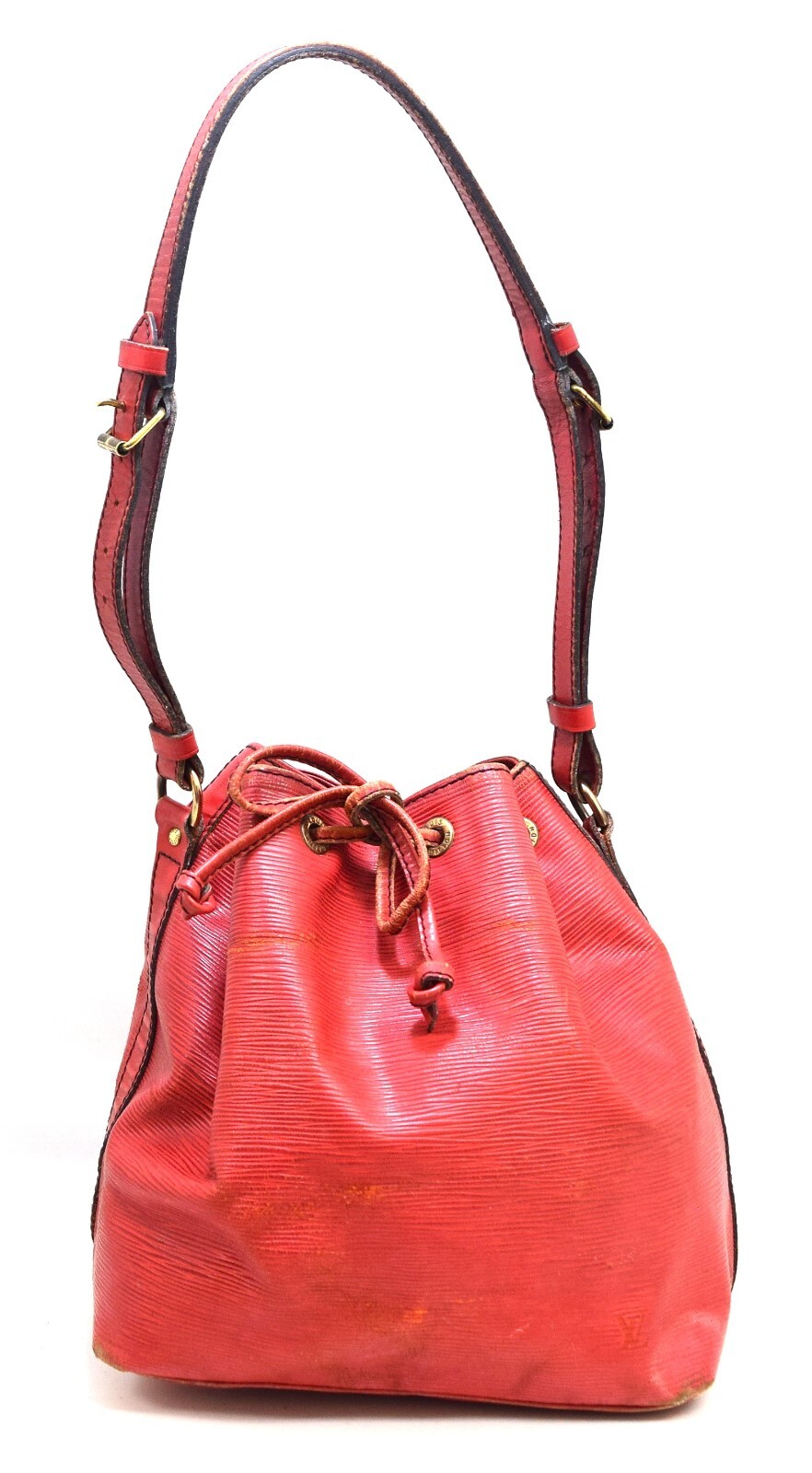 Auth Louis Vuitton Petit Noé Shoulder Bag Epi Leather M44107 LV 50993