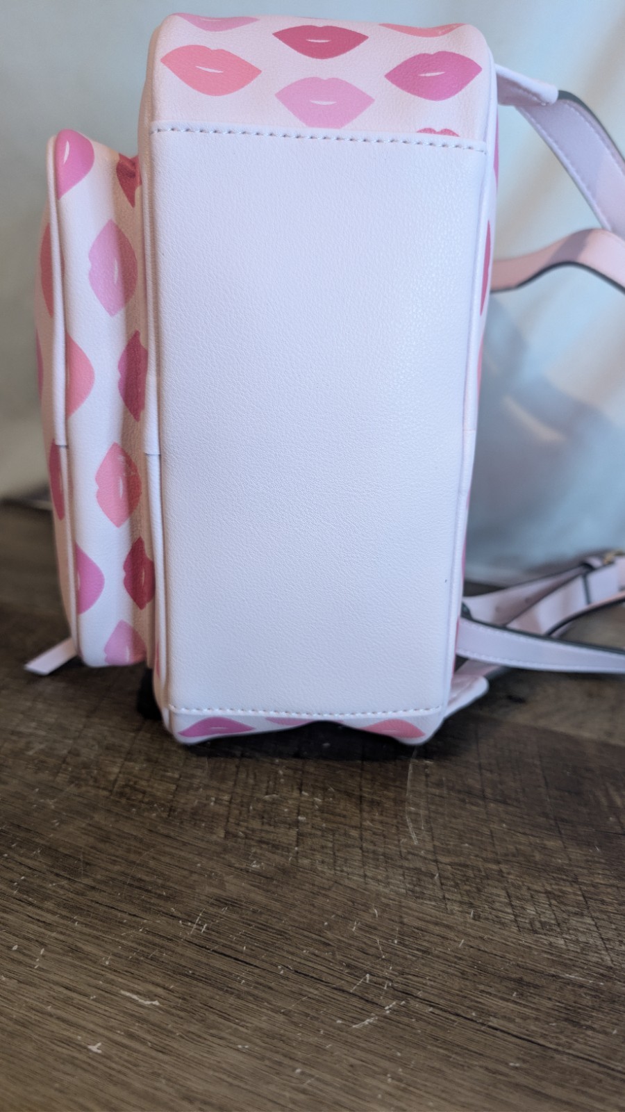 Juicy Couture Sealed With A Kiss Backpack Light Pink With Lips NWT!