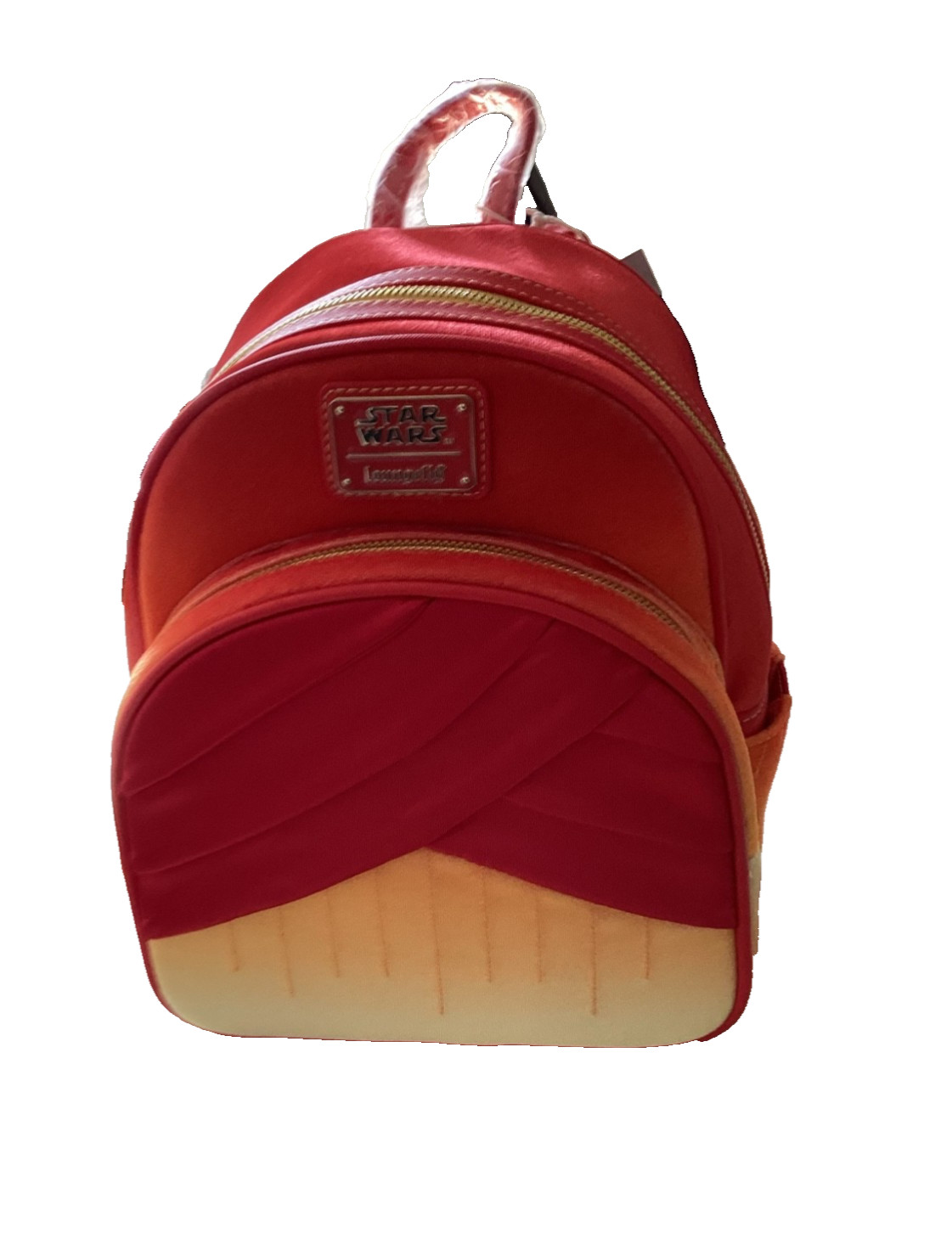 Star Wars Padme Amidala Handmaiden Orange Loungefly Mini Backpack—NWT—#1216