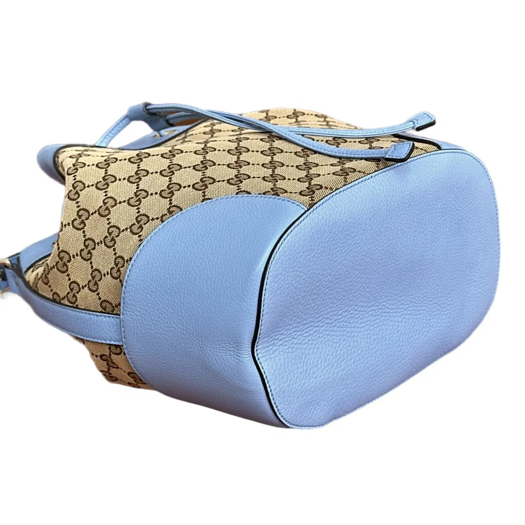 Gucci Horsebit 1955 Drawstring Bucket Bag Gg Supreme Monogram (zz071426d7r)