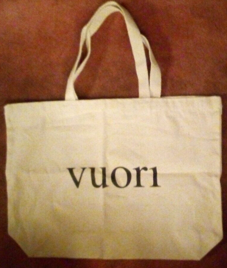 Brand New Large Vuori (clothing) Logo Tote Bag – 20.0″ X 23.0″