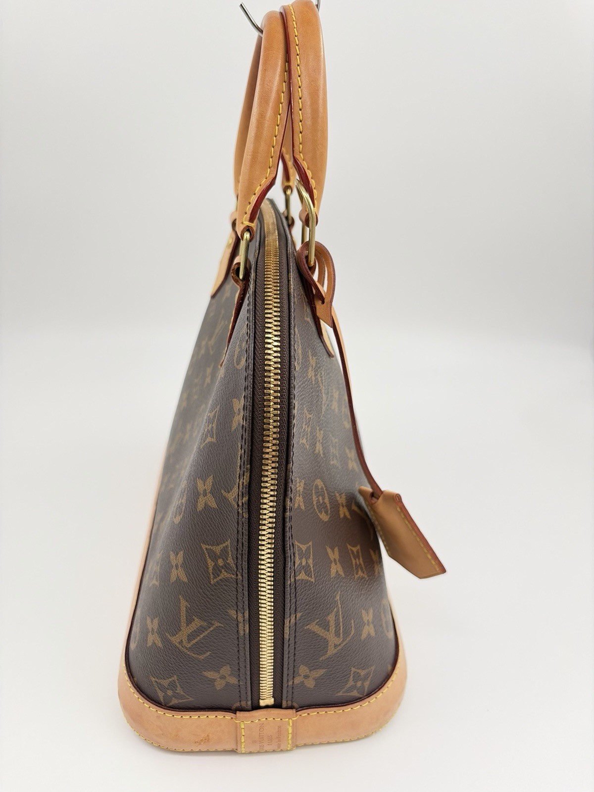 Louis Vuitton Monogram Alma PM Shoulder Bag Brown M53151 77