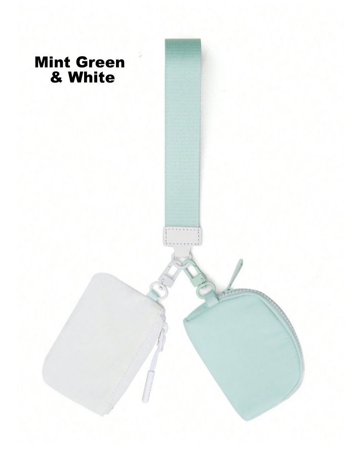 Dual Pouch Wristlet (Lots of Choices)