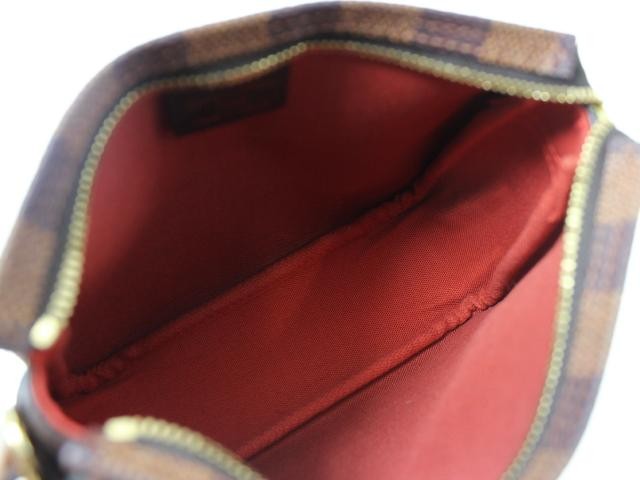 Louis Vuitton Accessory Pouch True Makeup Damier Bag N51982 Brown 1982 #DB1580