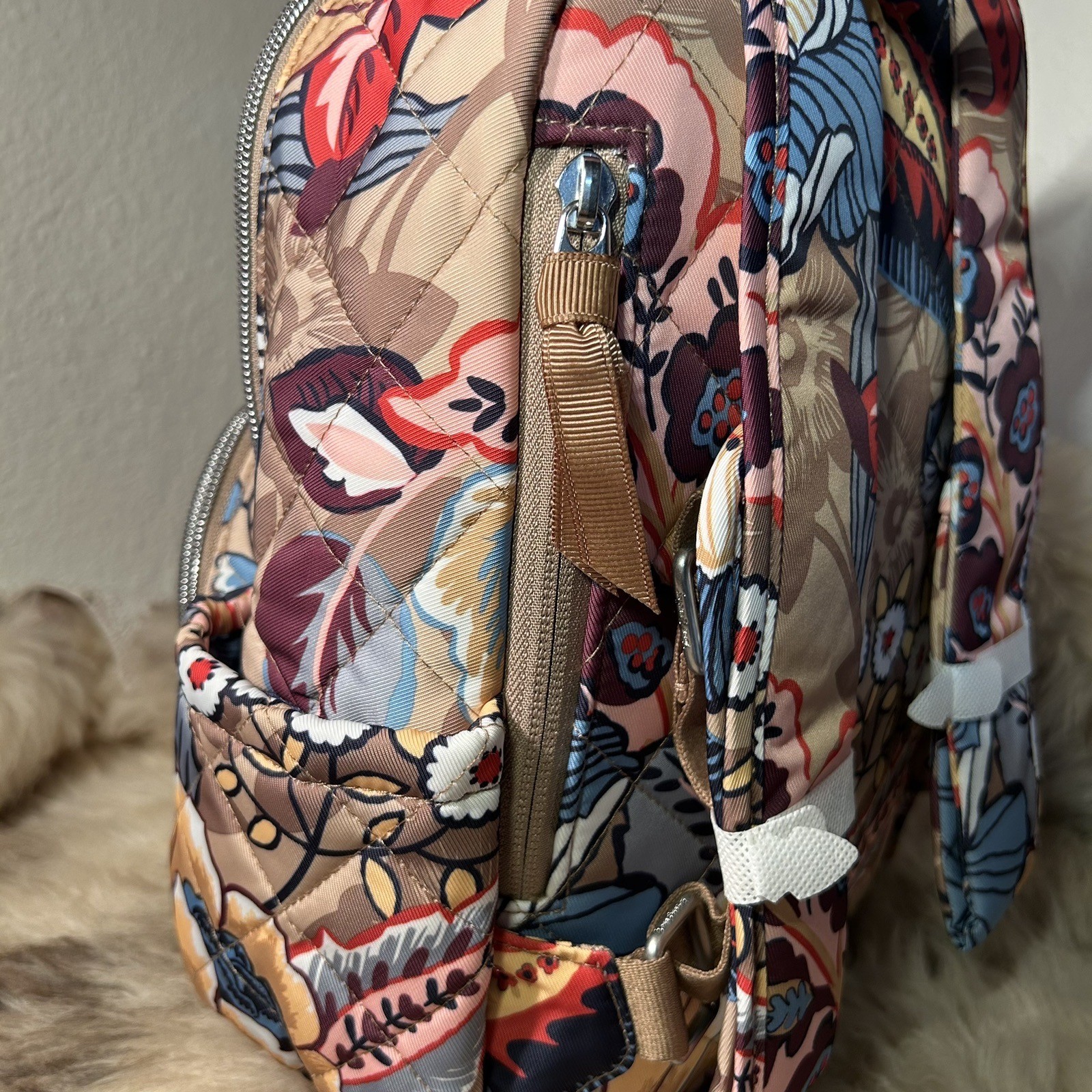 NWT Vera Bradley Small Backpack – Botanical Beauty Print – Performance Twill
