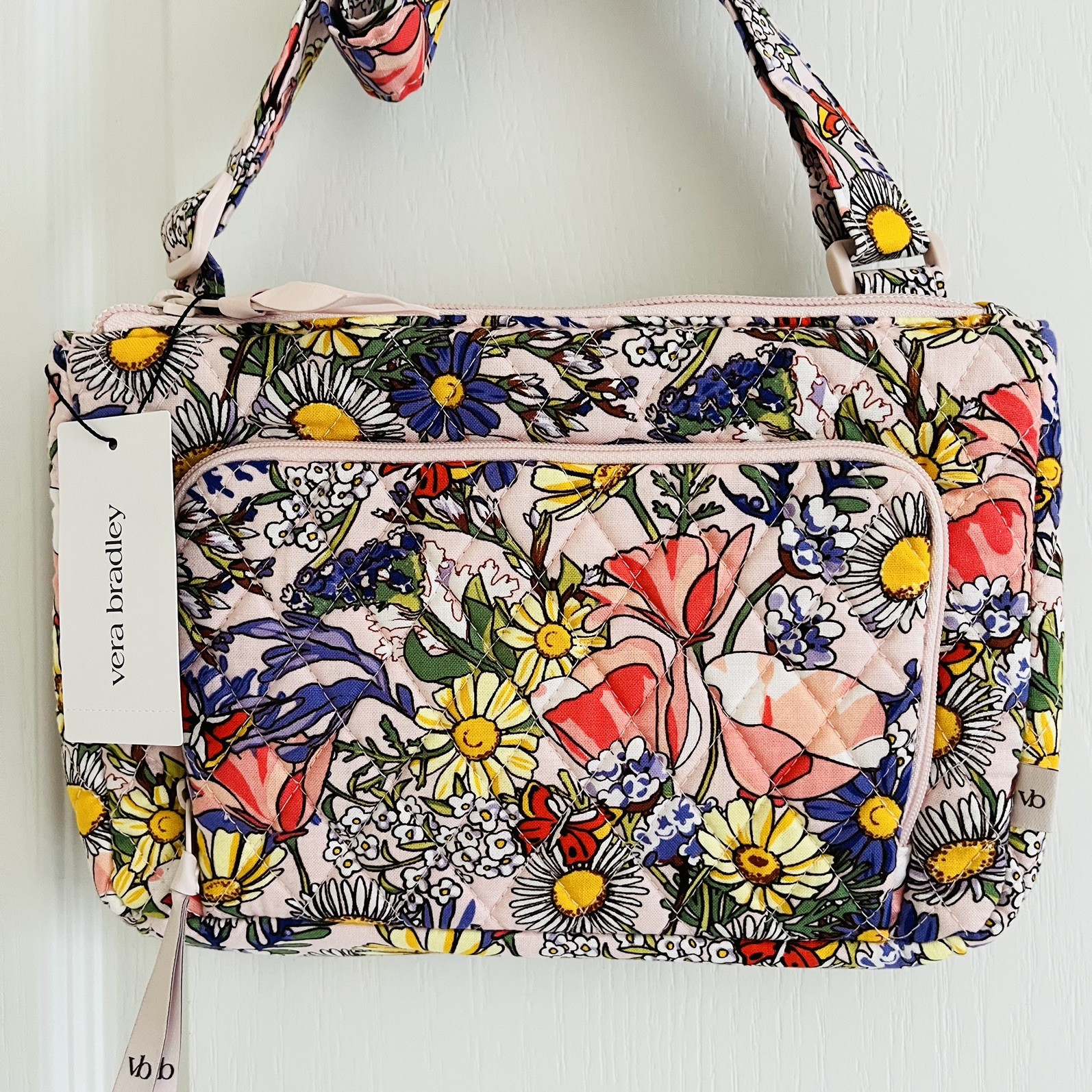 Vera Bradley Little Hipster Crossbody In Costal Wildflowers NWT EXACT