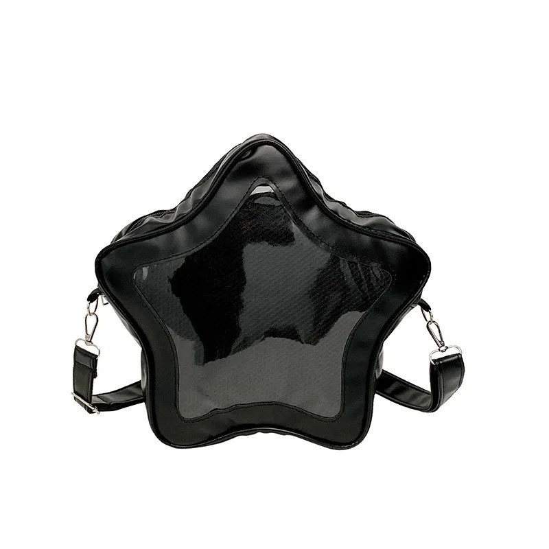 Star Shape Ita Bag – Women’s Crossbody Backpack Purse, PU Cute Aesthetic