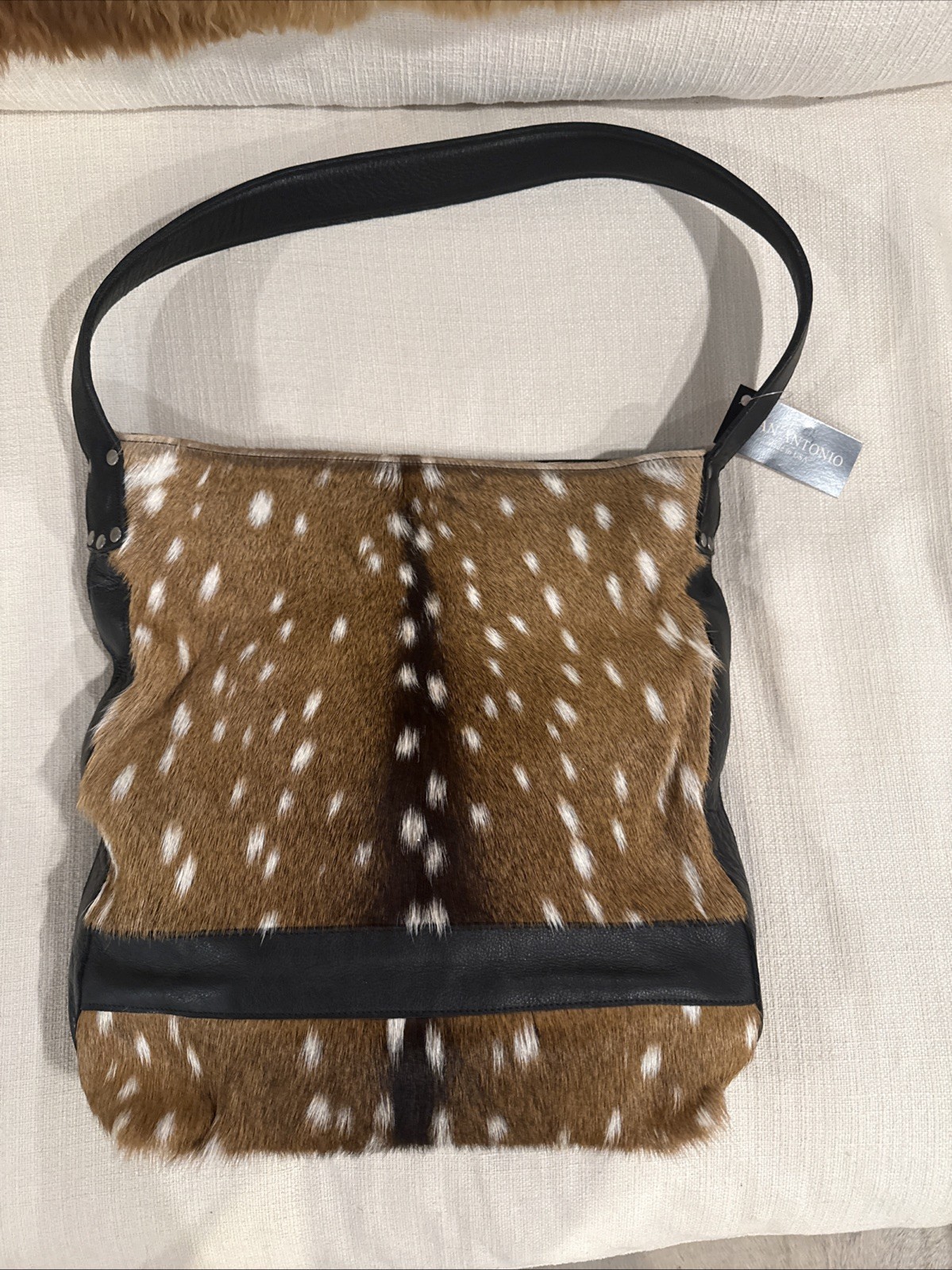 Juan Antonio Axis Deer Handbag