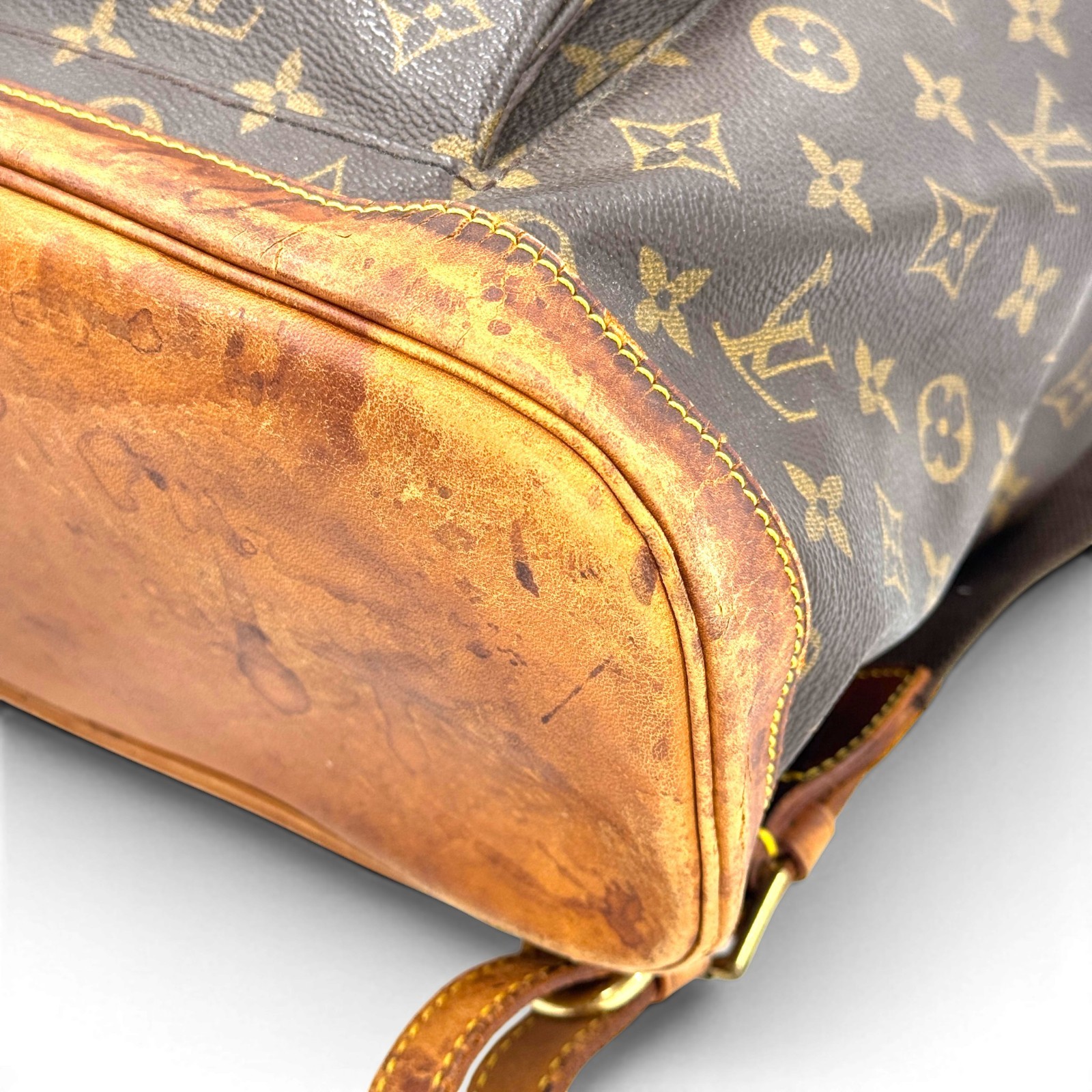 LOUIS VUITTON Montsouris GM Monogram Canvas Backpack Rucksack Large Bag M51135