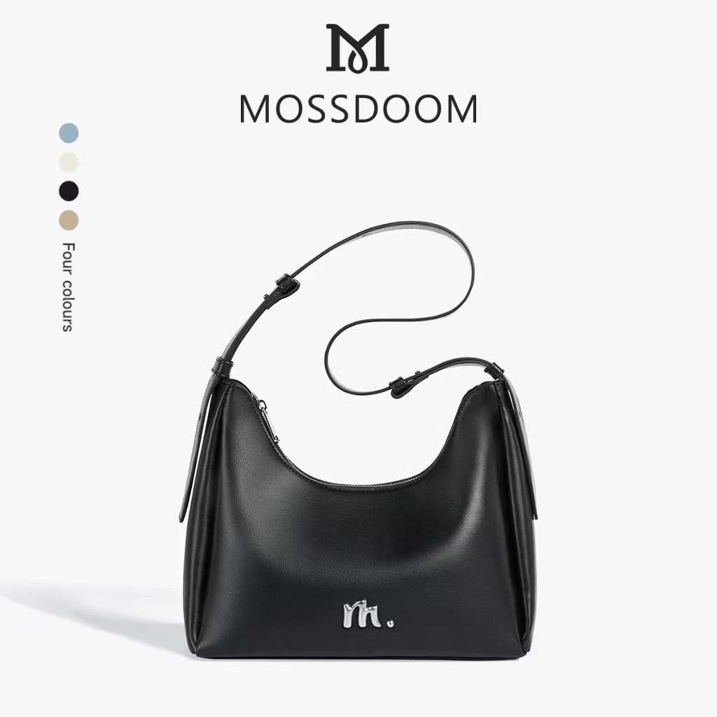 MOSSDOOM Deanna Shoulder Bag Your Everyday Companion for Effortless Style Black