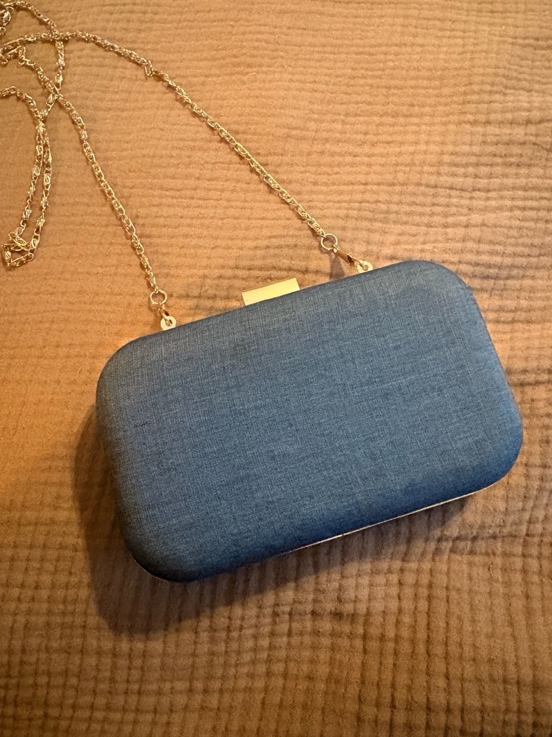 Anthropologie Audra Embroidered Wildflower Floral Clutch Bag