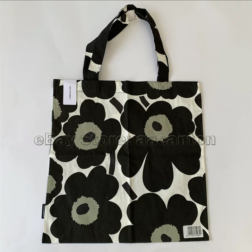 New Marimekko Shoulder Canvas Bags Large Capacity Handbags Shopping Bag 43*44 cm