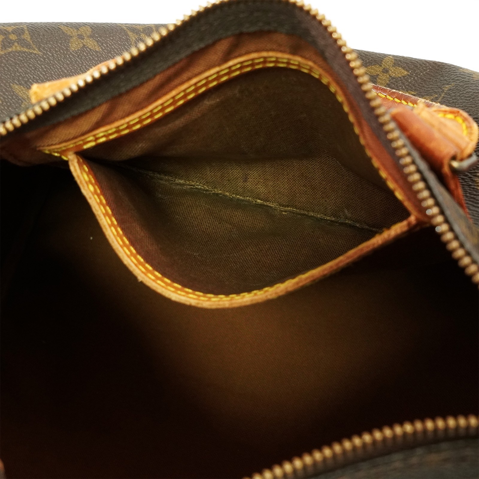 LOUIS VUITTON LV Monogram Speedy 30 M41526 Hand Bag Brown VI0911 Auth #56793A