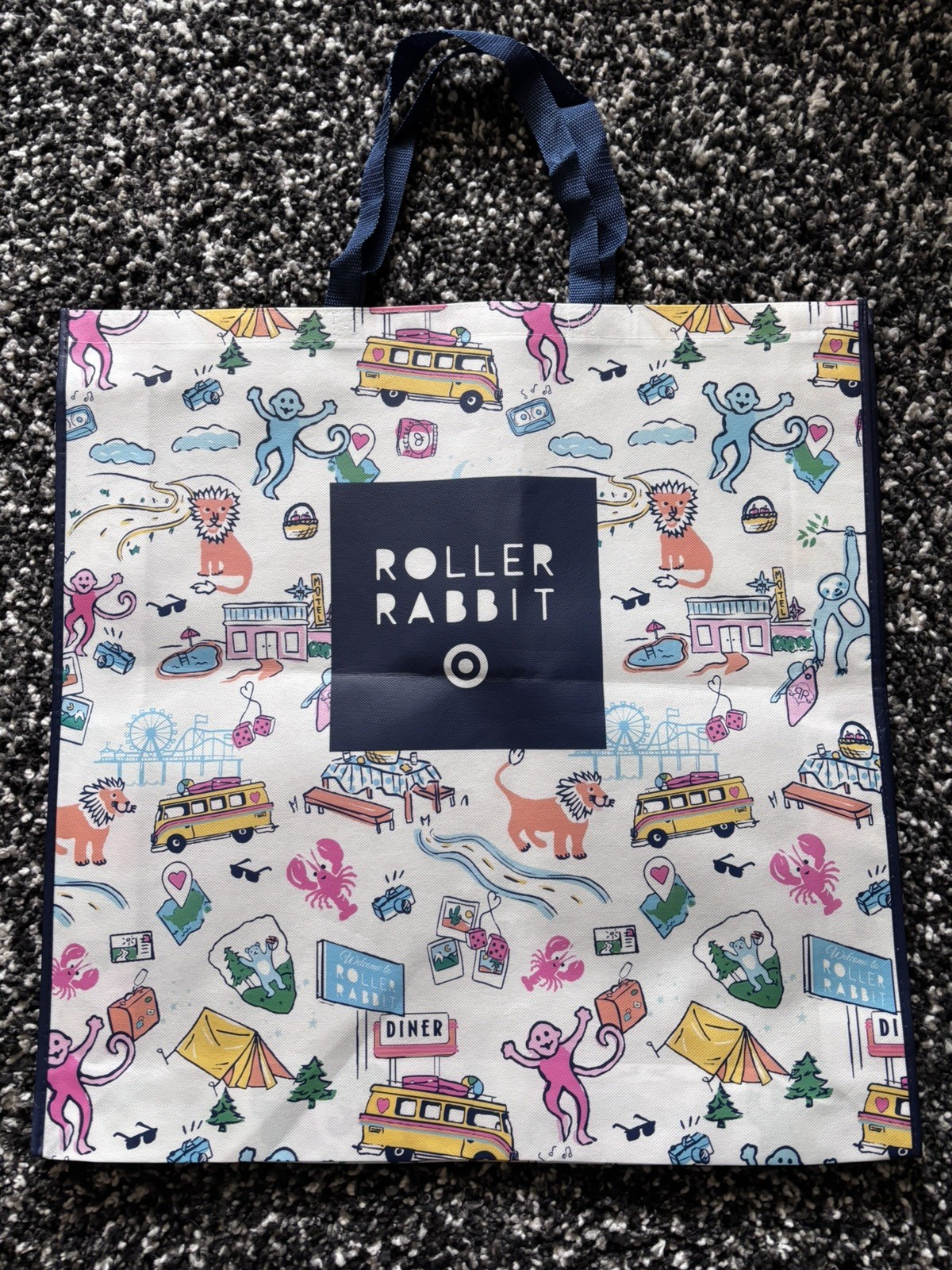 EXCLUSIVE Roller Rabbit Target Exclusive Shopping Bag Tote Ready To Ship