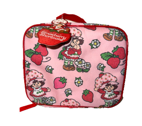 Strawberry Shortcake Make-Up Bag Zip F1 NWT Make Offer