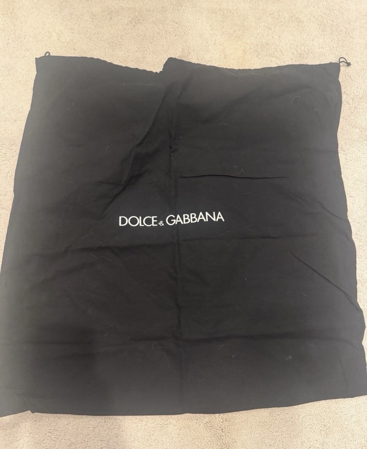 Dolce & Gabbana Orange Floral Tote Bag Zip Closure Inner Pockets Dust Bag