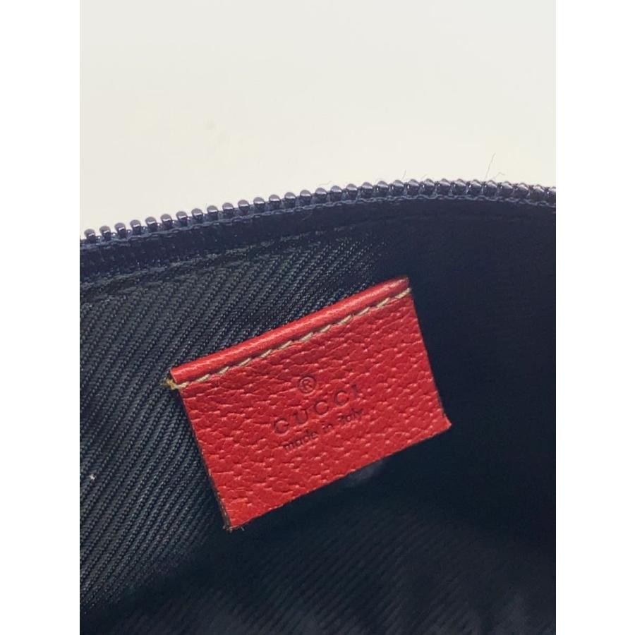 GUCCI Bag: Pouch Navy Canvas W21H11D9cm w/o accessories;