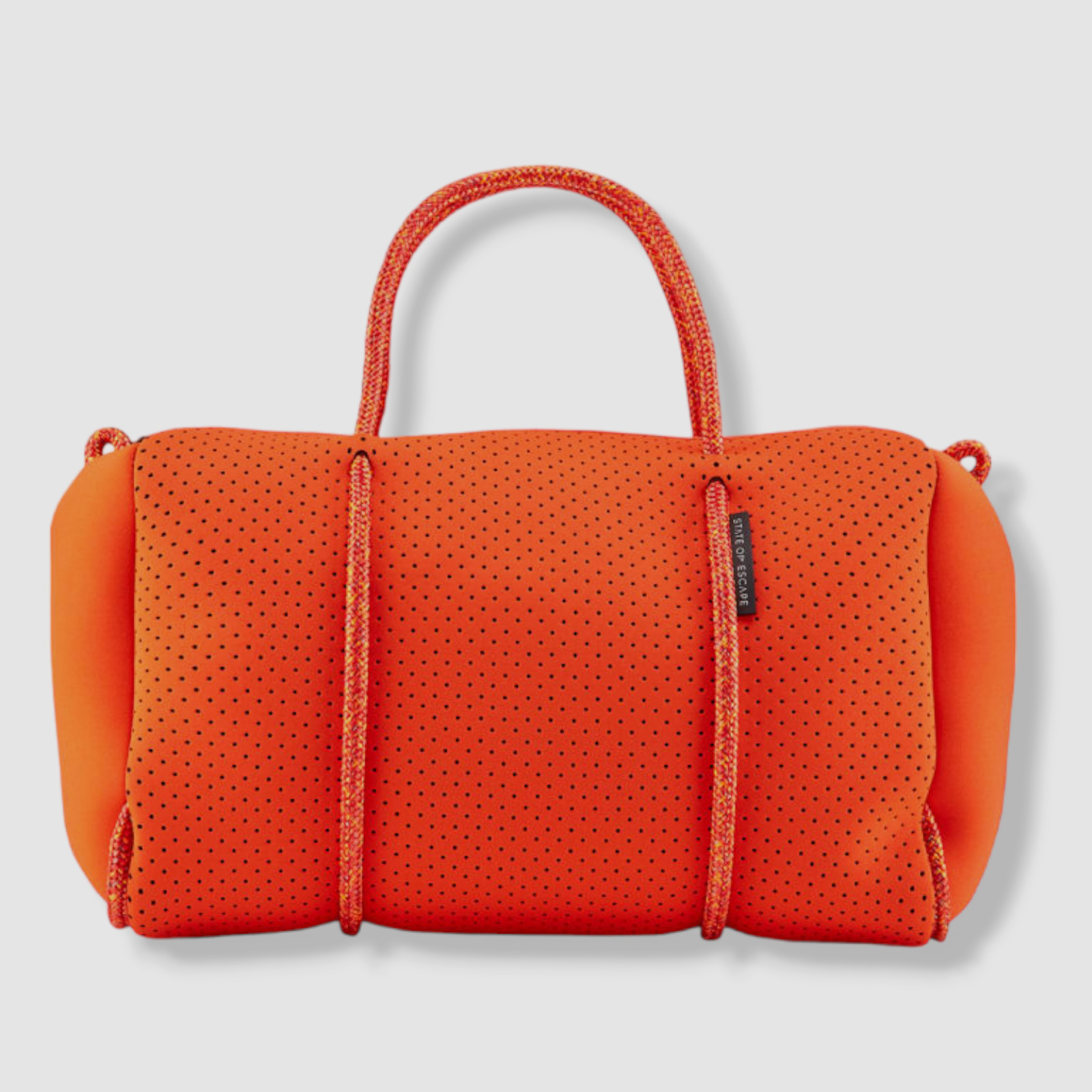 $356 State Of Escape Women’s Orange Prequel Medium Neoprene Crossbody Purse Bag