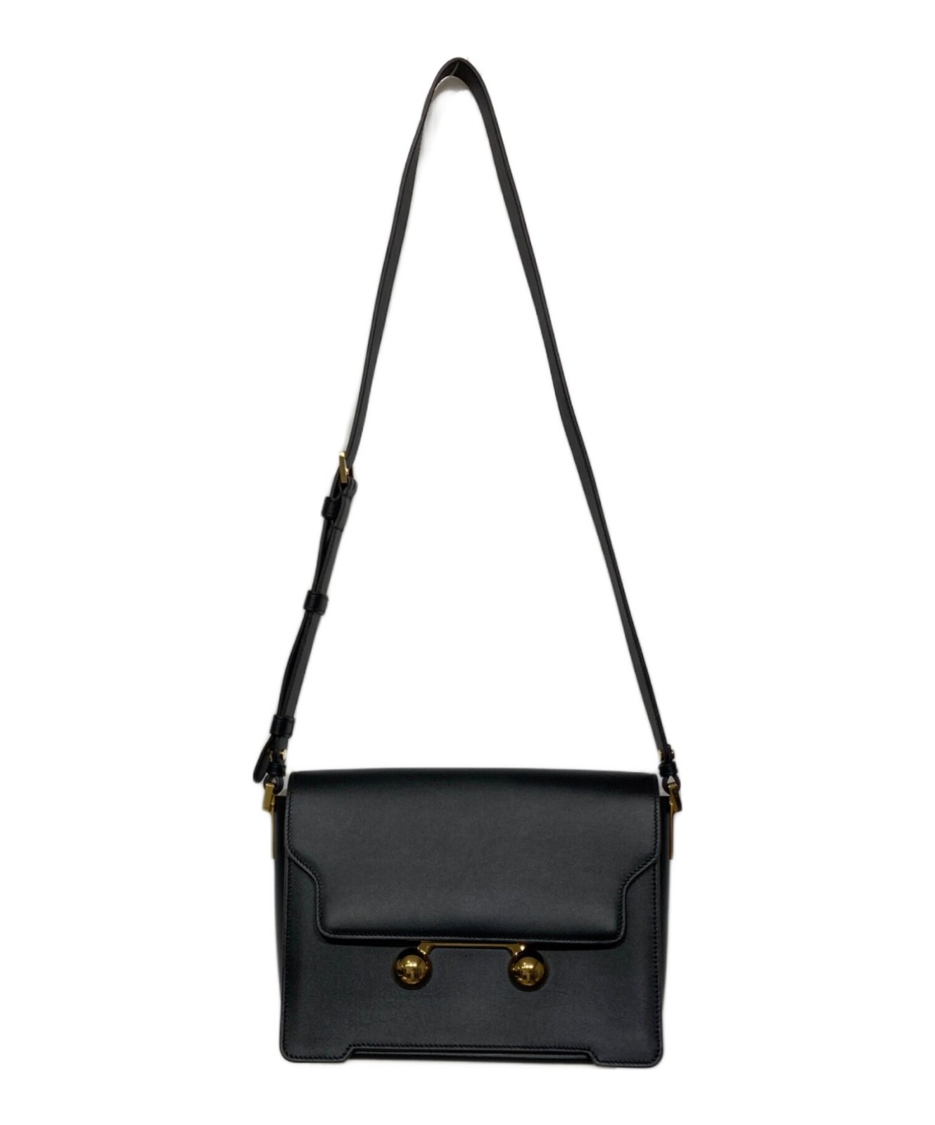 Marni Medium SBMP0195U0 Black Shoulder Bag #TFB2742