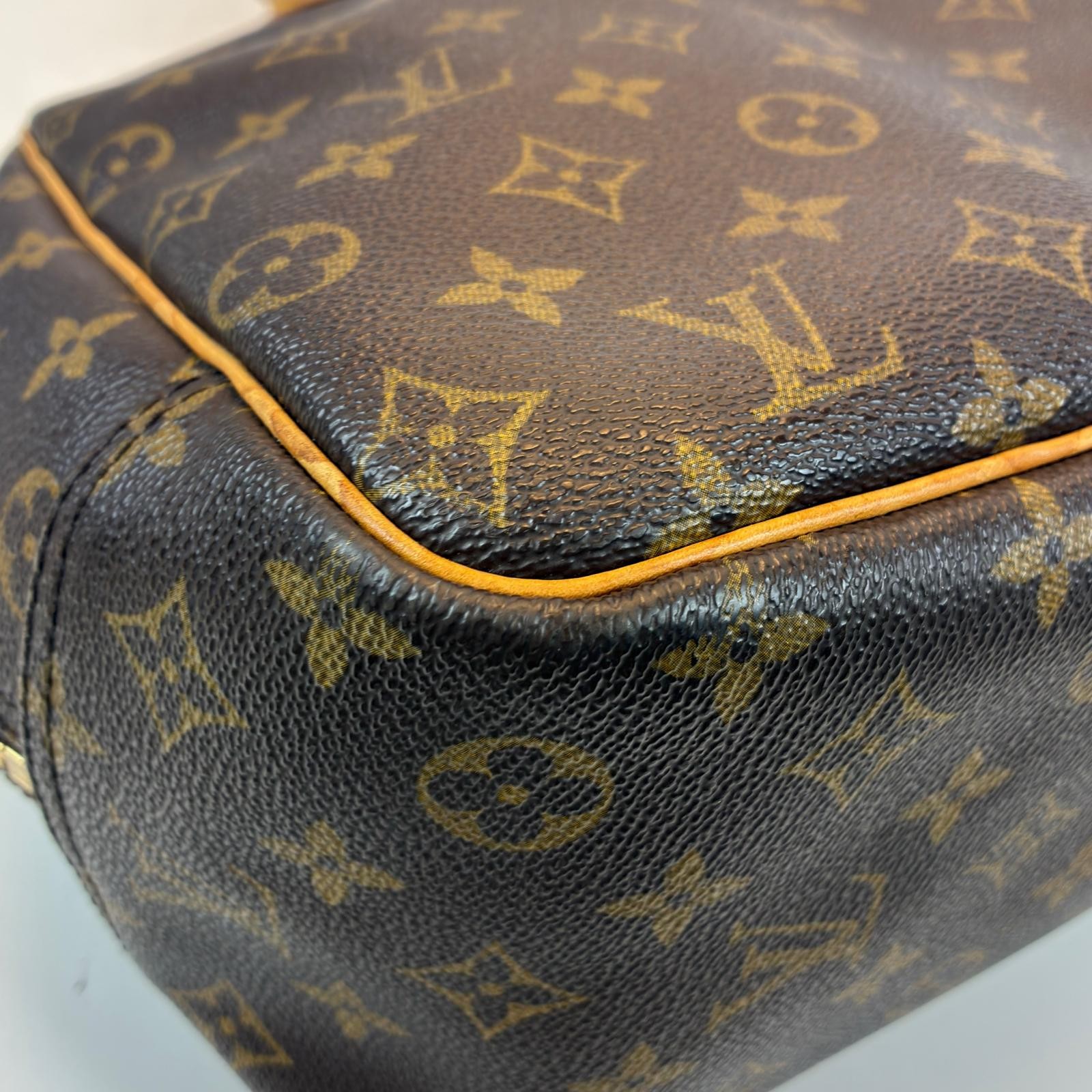 LOUIS VUITTON Deauville Handbag M47270 Monogram canvas Brown