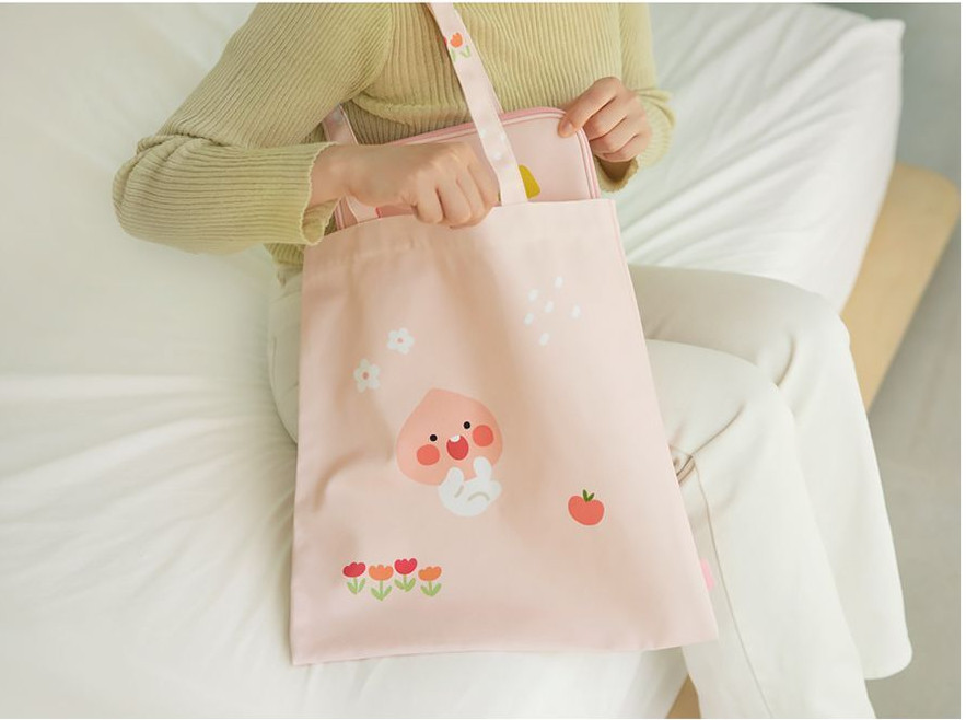 Kakao Friends April Shower Illustration Eco Bag Tote Cotton Bag