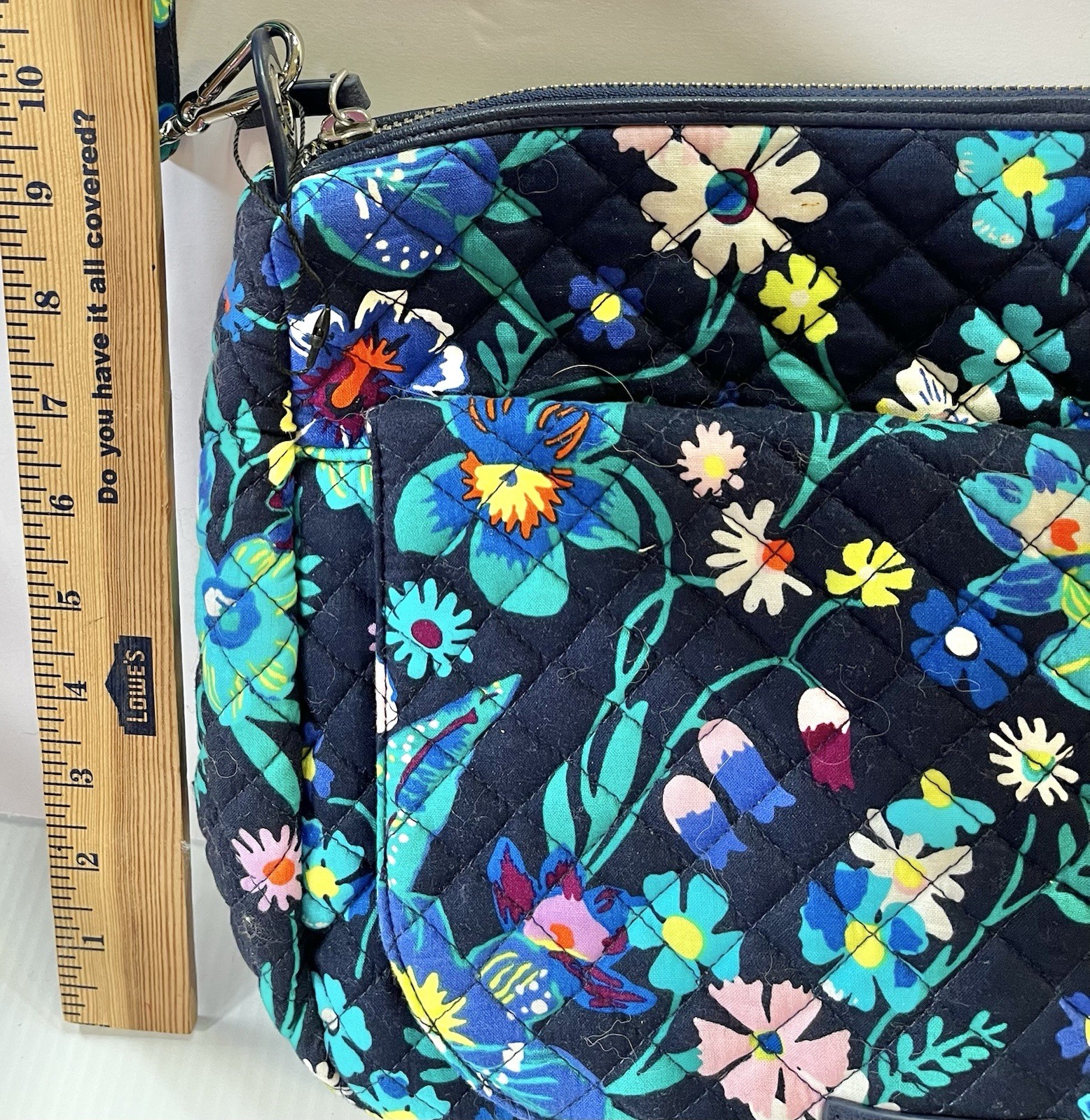 Vera Bradley Carson Shoulder Bag Moonlight Pattern