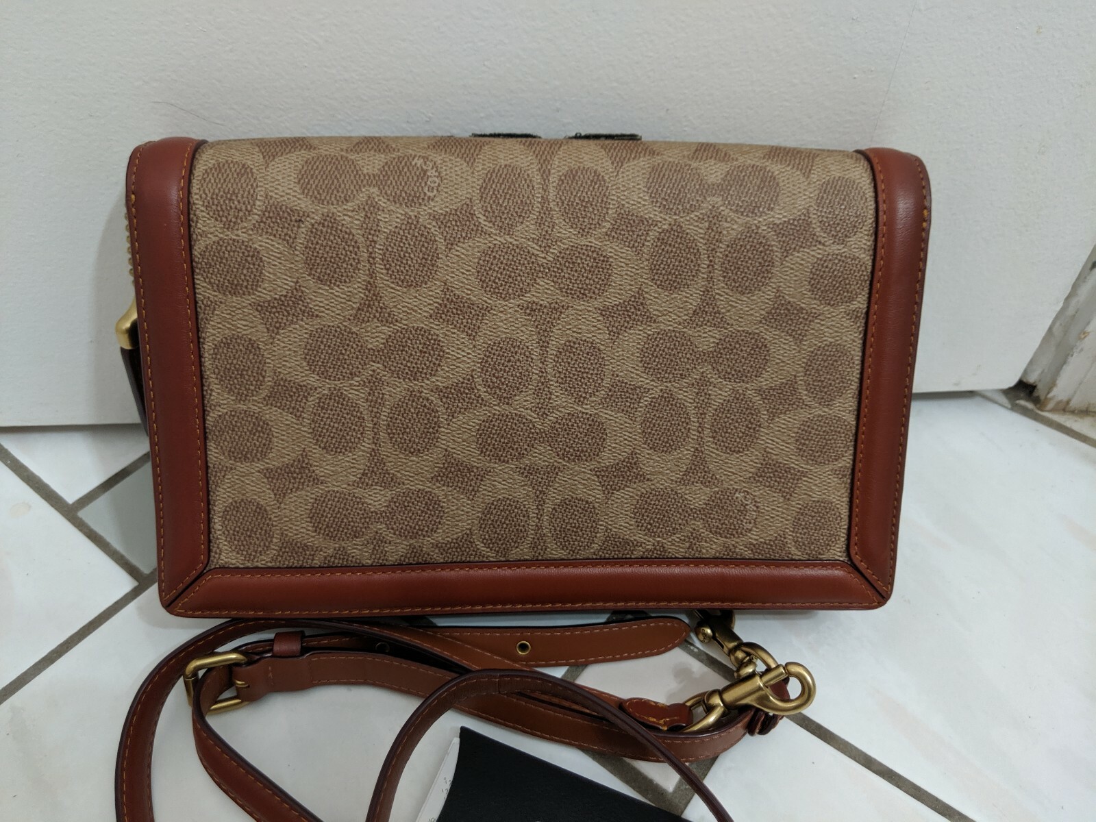 ❤️ Coach Disney X COACH Dumbo Signature Canvas USED