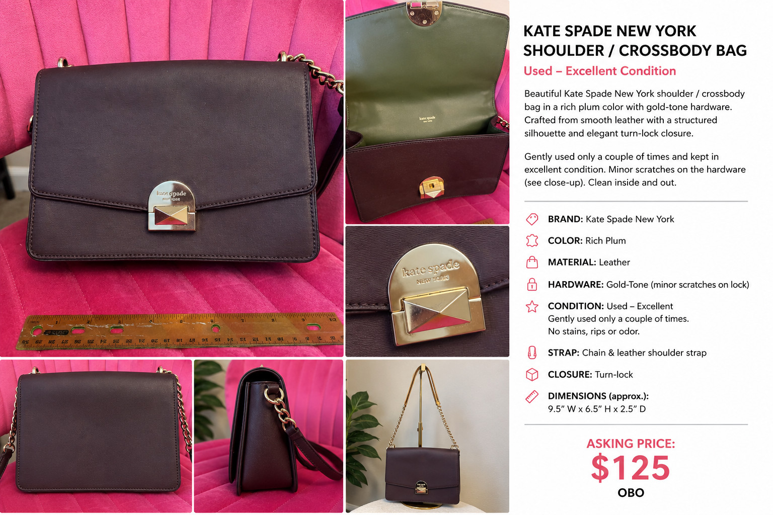 KATE SPADE NEW YORK SHOULDER / CROSSBODY BAG