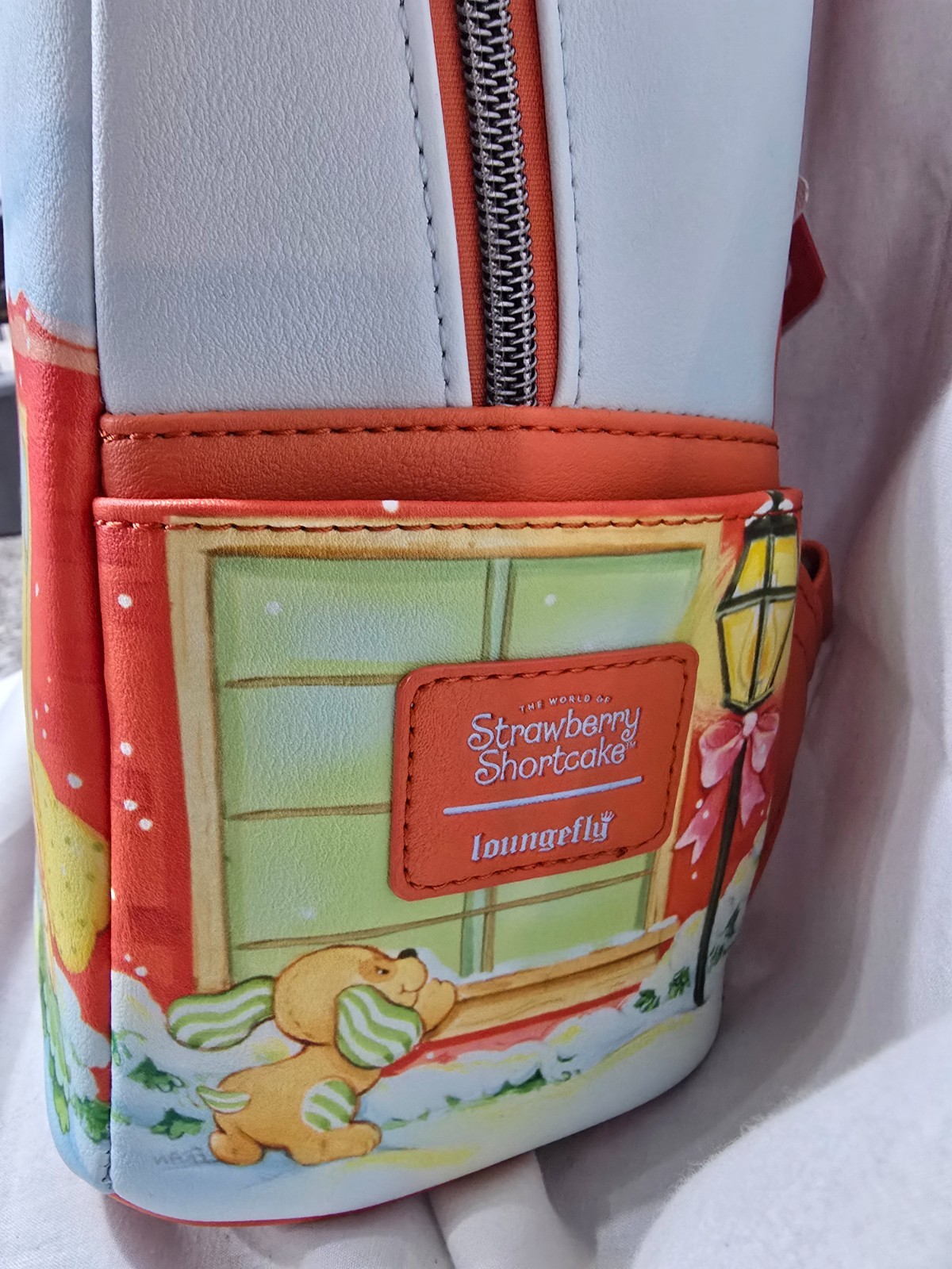 Loungefly Strawberry Shortcake And Friends Caroling Holiday Mini Backpack *NEW*